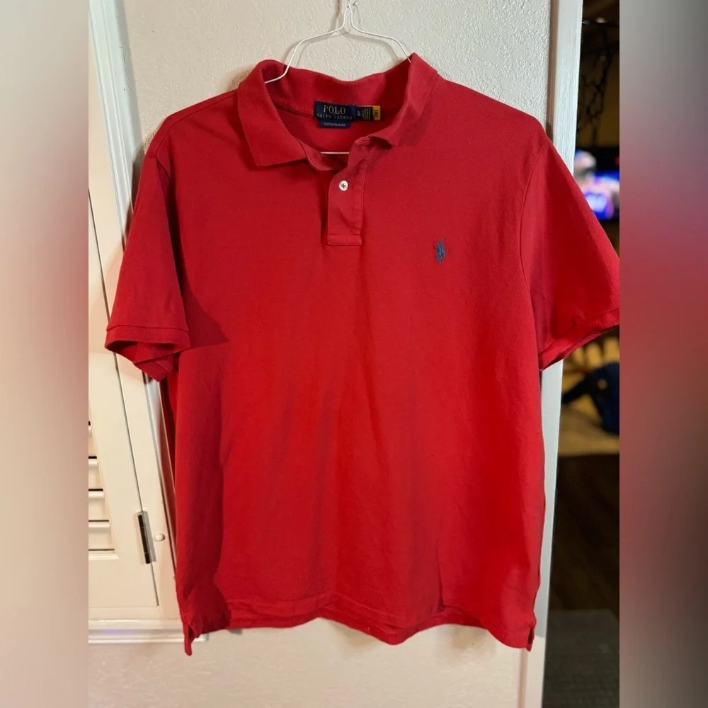 Ralph Lauren Classic Red Polo Shirt